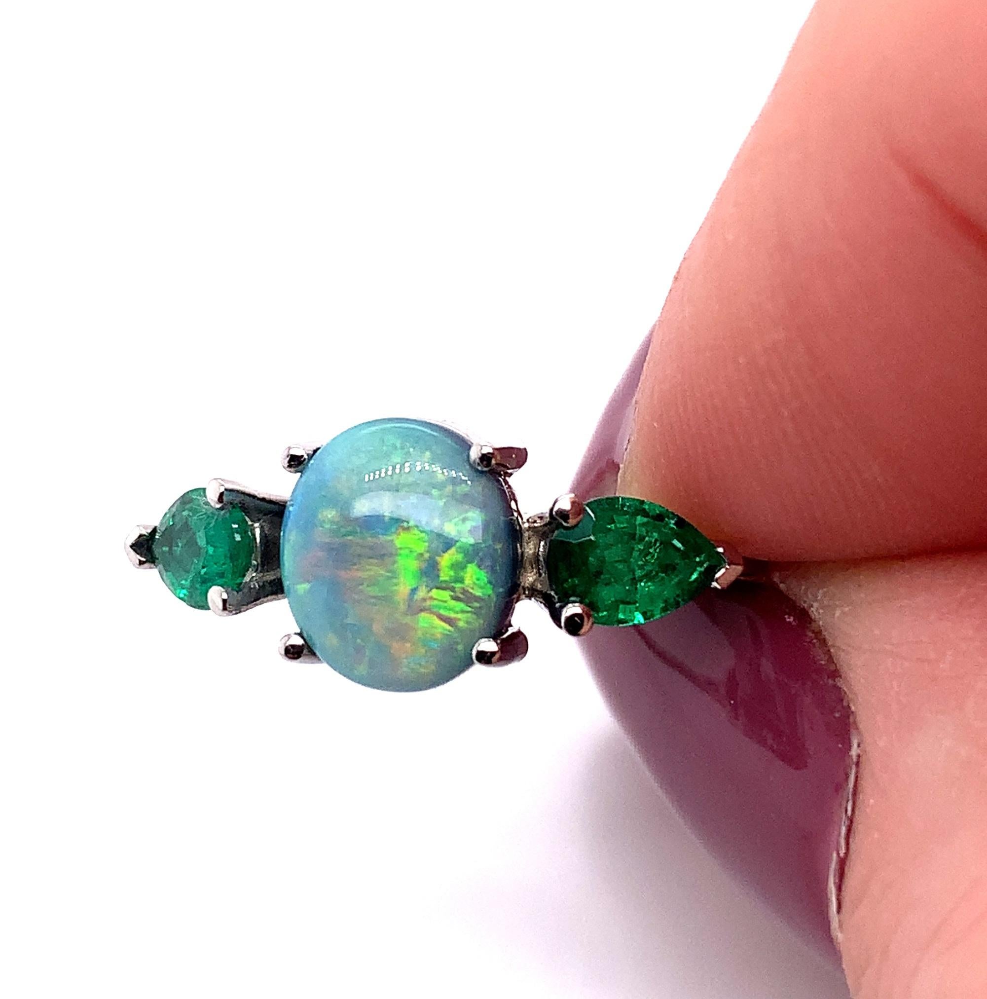 black emerald opal