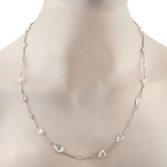 Platinum 19.60ct Diamond Necklace MF09-121525