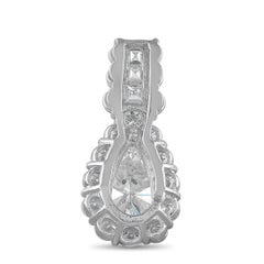 Platinum 1.98ct Diamond Pendant MF29-121625