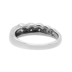 Platinum 1 Carat Diamond Fist Bump Band Ring