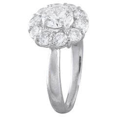 Anillo de diamantes en platino de 2,02 ct MF39-052126