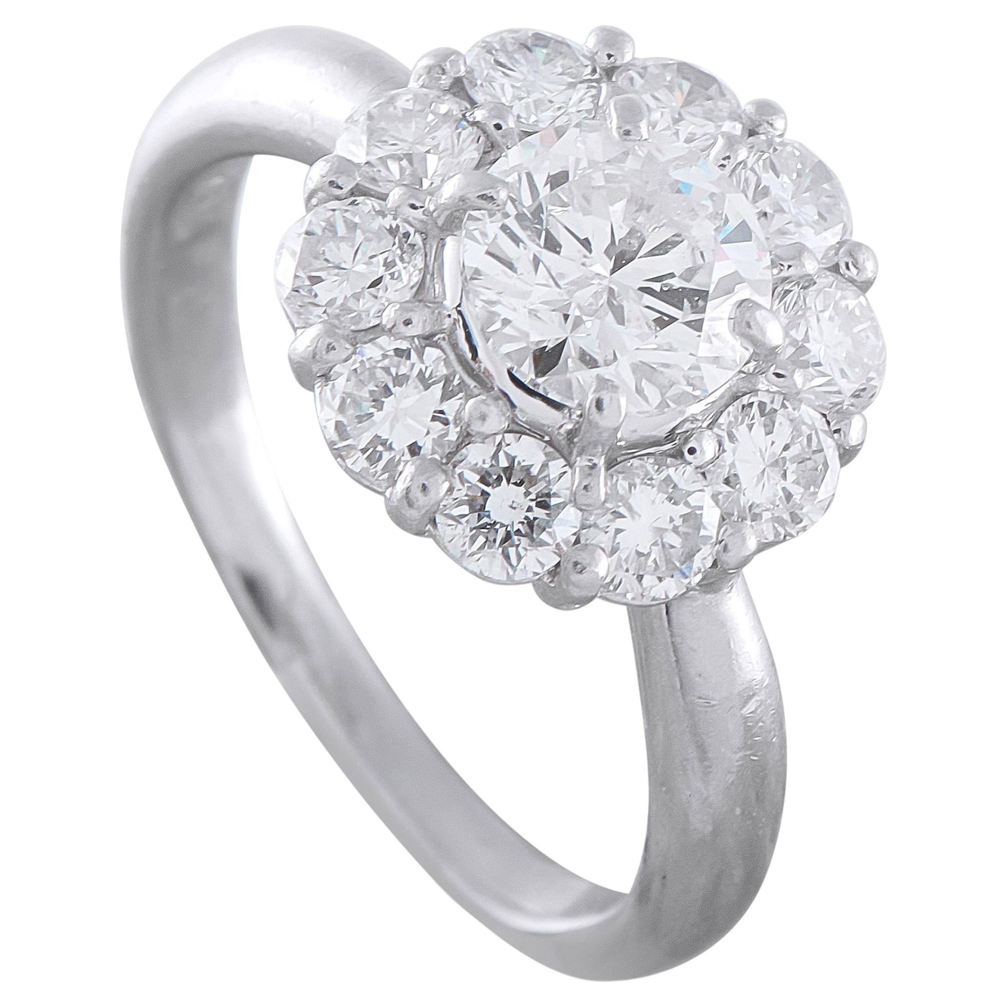 Platin 2,02ct Diamant Ring MF39-052126