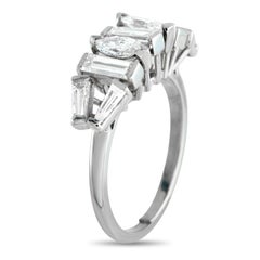 Platinum 2.0ct Diamond Geometric Ring MF43-031726