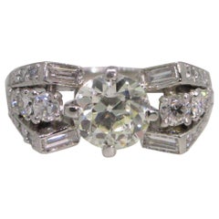 Platin 2::15 Karat Diamantring