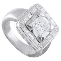 Platinum 2.17ct Diamond Ring MF12-122425