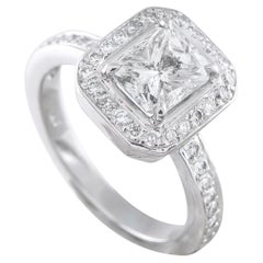 Platinum 2.18ct Diamond Ring MF20-021026