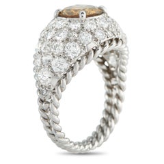 Platinum 2.27ct Diamond Ring MF07-020526