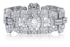 Platinum 23.00 CT. Diamond Bracelet