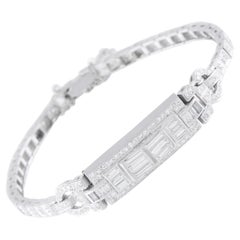 Bracciale in platino con 2,40 carati di diamanti MF07-060626