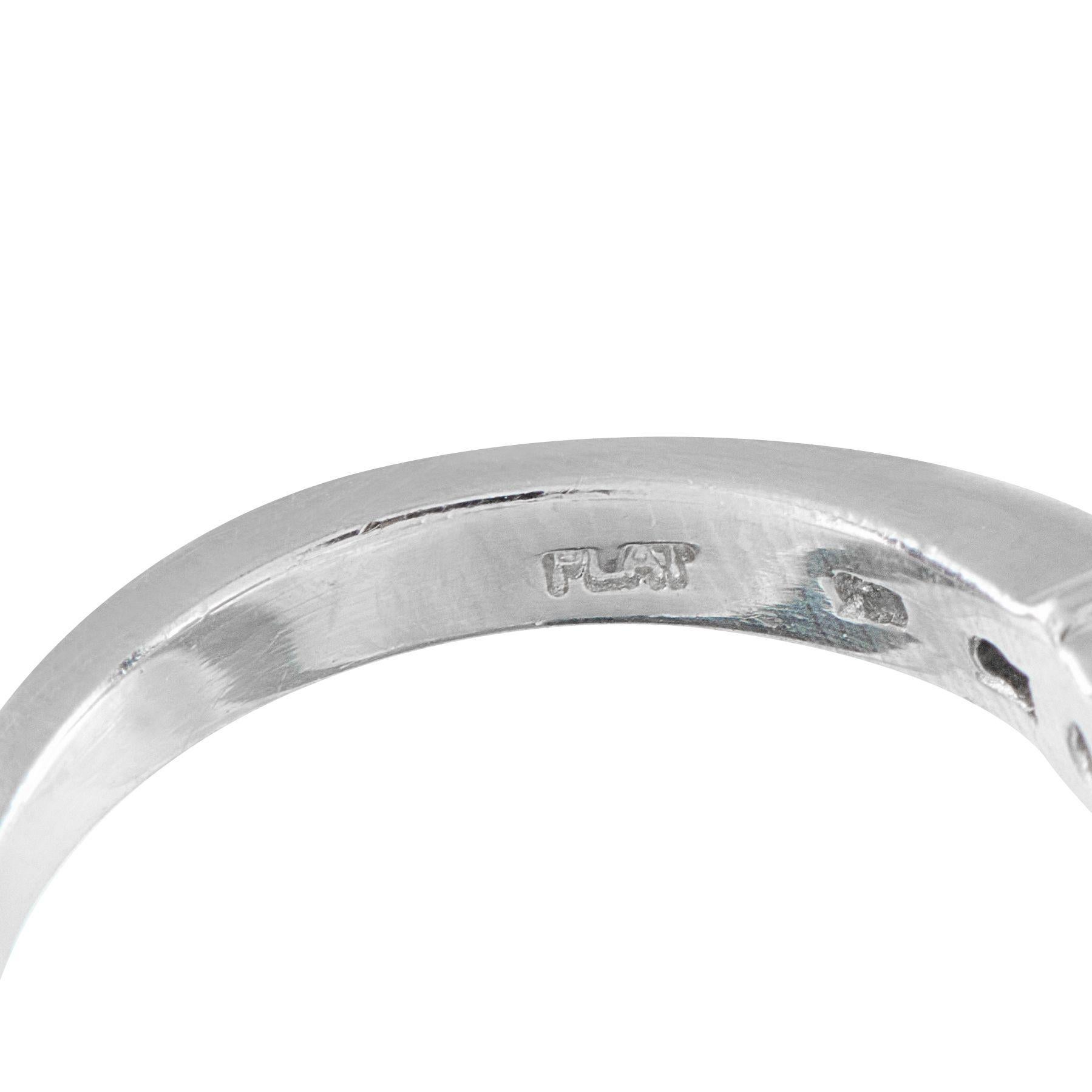 Platin 2,41ct Diamant Ring MF14-072325 im Zustand „Hervorragend“ im Angebot in Southampton, PA