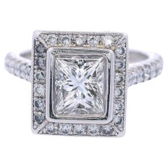 Platino 2,69 qt. Anillo de diamantes