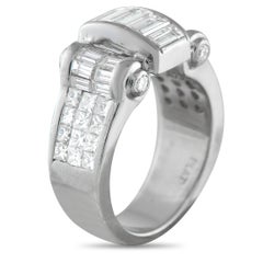 Platinum 2.75ct Diamond Ring MF06-011626