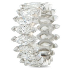 Platin 2,90ct Diamant Eternity Band Ring MF25-020926