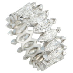 Platin 2,90ct Diamant Eternity Band Ring MF25-020926