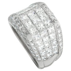 Platinum 3.07ct Diamond Ring MF12-051526