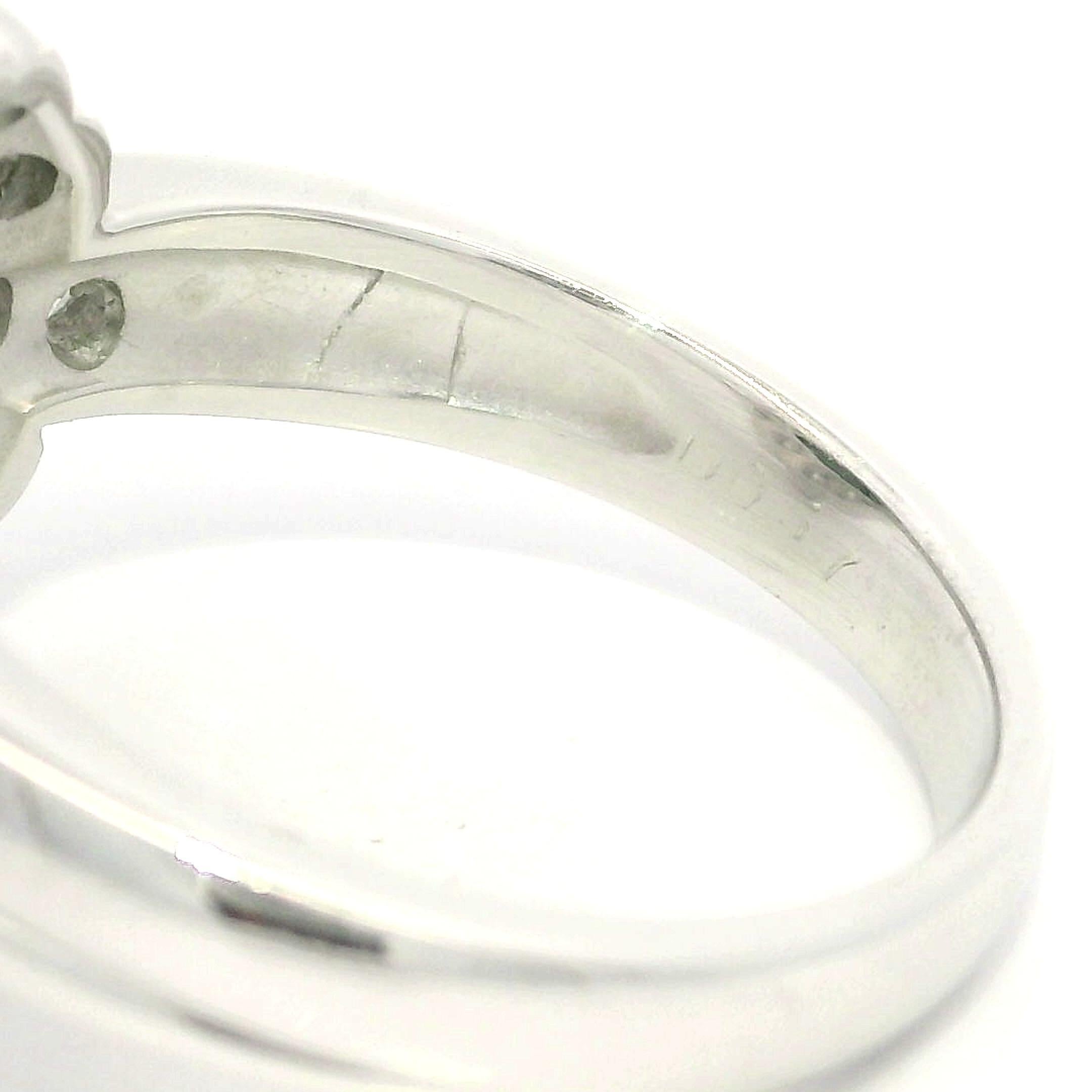 Platinum 3.07ctw Cabochon Sharp Greenish Cat's Eye w/ Diamond Halo Ring For Sale 8