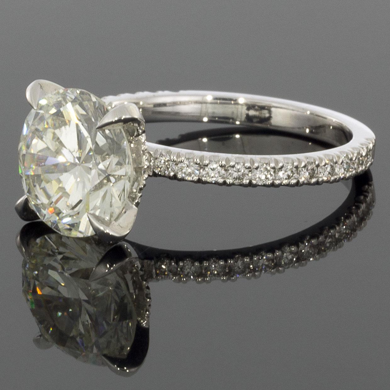 Item Details:
Estimated Retail - $30,000.00
Metal - 950 Platinum
Total Carat Weight (TCW) - 3.36 ctw
Certification/Grading - GIA
Style - Solitaire With Accents
Ring Size - 6.50
Sizable - Yes
Width - 2.00 mm

Stone 1 Information:
Stone Type -