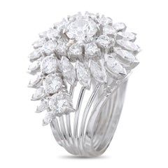 Platinum 3.60ct Diamond Ring MF39-020426