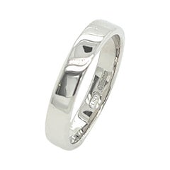 Platinum 3.9mm Wide Wedding Band Flat Court Shape, 7.6g