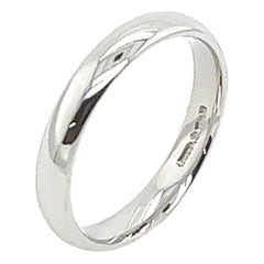 Platinum 3mm Wide Wedding Ring