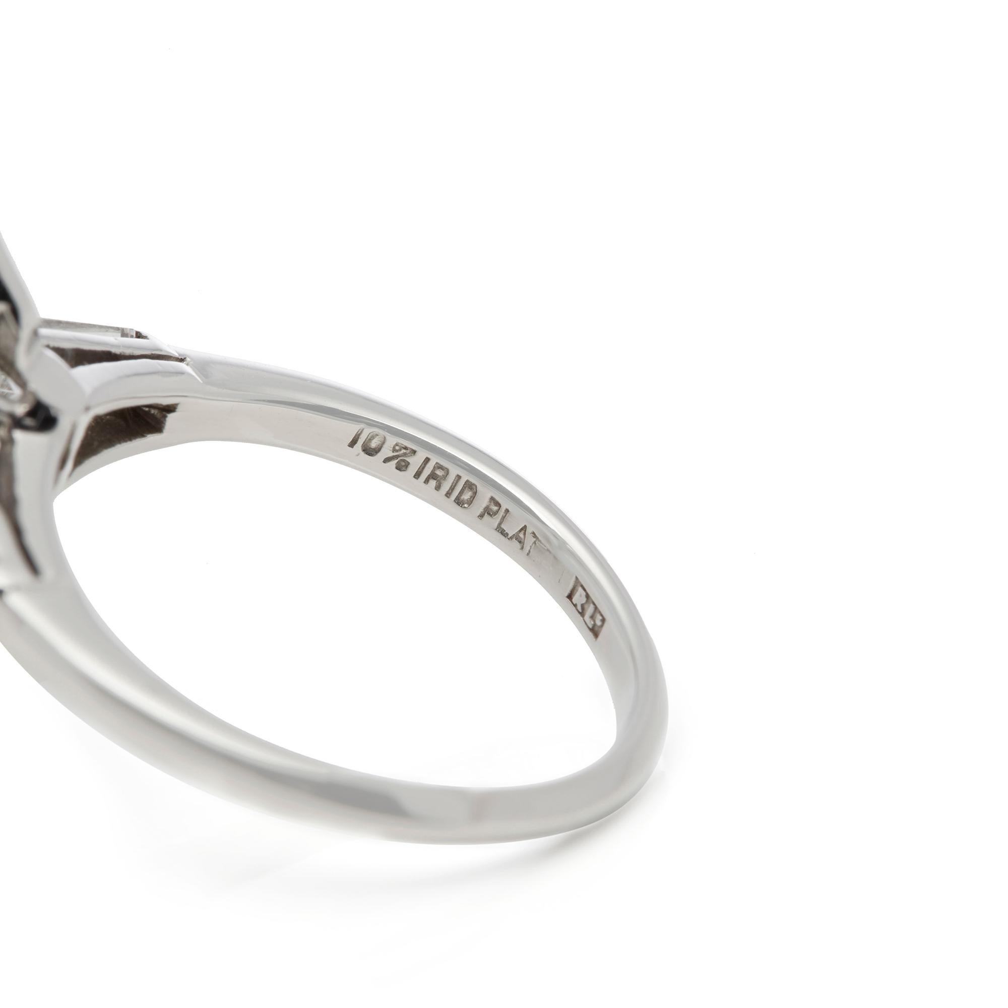 Platinum 4.18 Carat Certified Marquise Cut Diamond Engagement Ring 2
