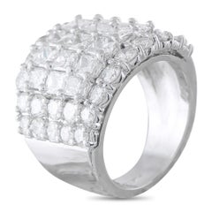Platinum 4.25ct Diamond Ring MF03-041626