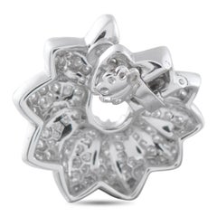 Platinum 4.50ct Diamond Earrings MF36-012926