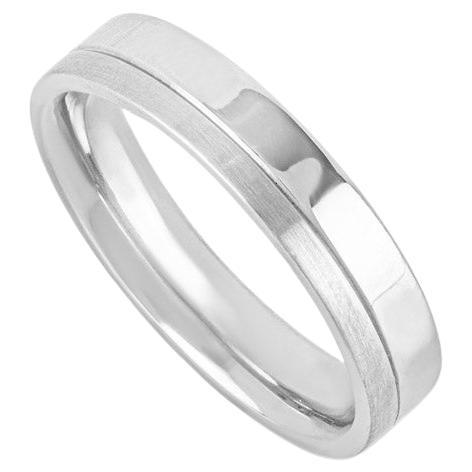 Platinum 4mm Wedding Band For Sale