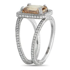 Platinum 5.10ct Diamond Wide Split Ring MF50-031726