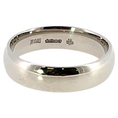 Platinum 5.8mm Wide Wedding Band, 12.20g