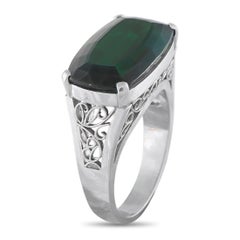 Platinum 7.45ct Tourmaline Ring