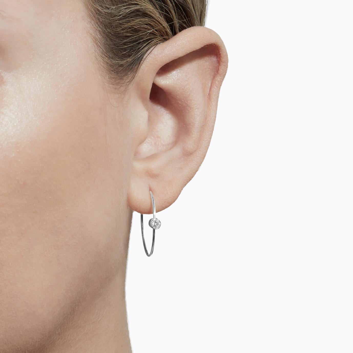 0.1 carat diamond earrings