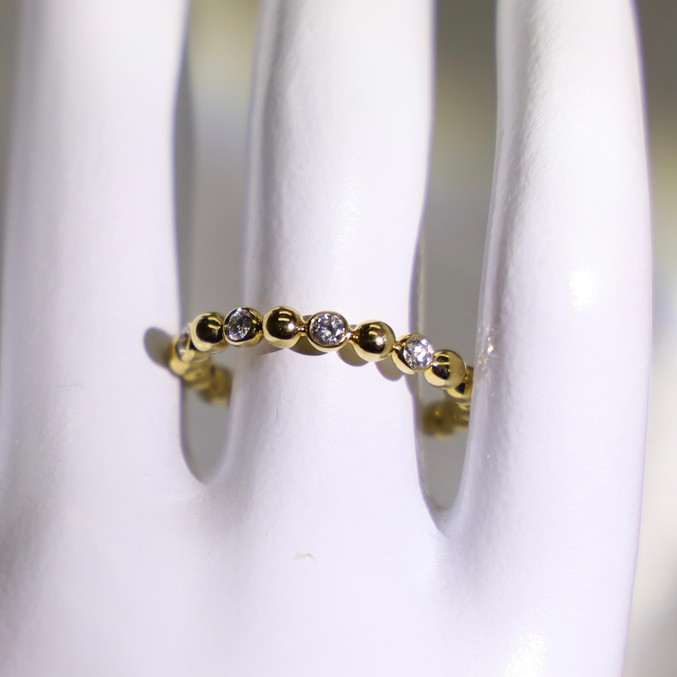 Platinum 900 Natural Diamond Lovers Ring In New Condition For Sale In Kowloon, HK