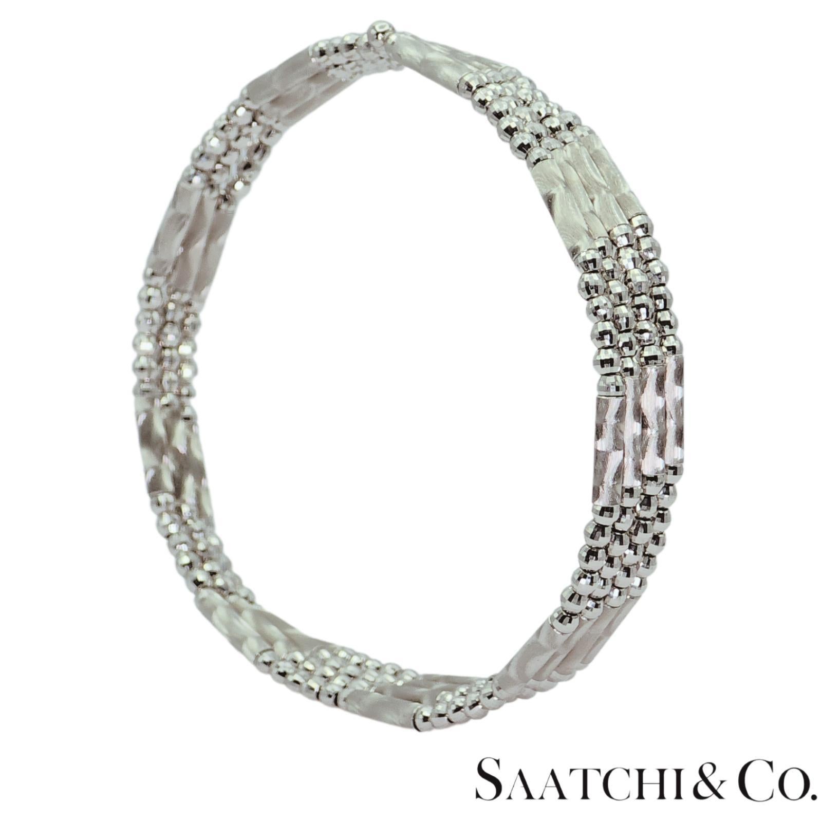 Platinum 950 : Bangle / Bracelet / Necklace / Chain - Magnetic Mechanism For Sale 6