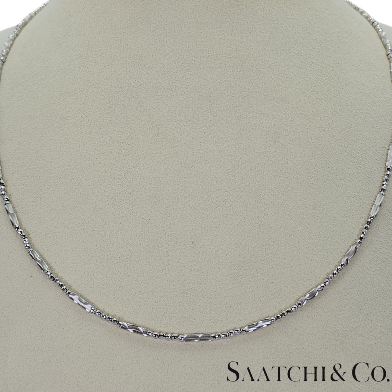 Platinum 950 : Bangle / Bracelet / Necklace / Chain - Magnetic Mechanism For Sale 4