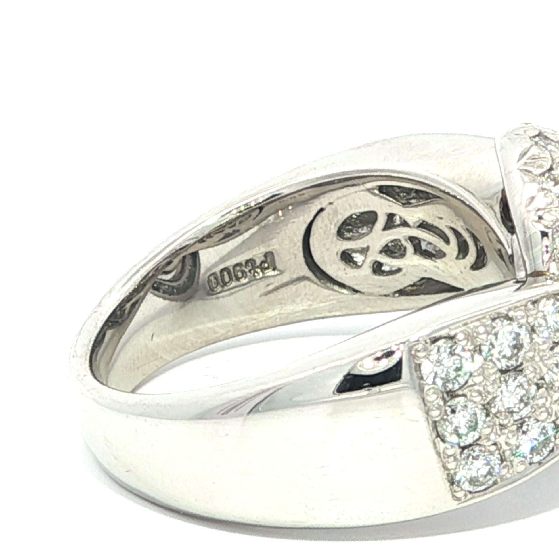 Platin AGL 2,07ctw Farbwechsel Alexandrit Pave Diamant einzigartiges Design Ring im Angebot 6