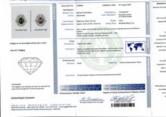 Platinum AGL 5.81ctw Color Change Alexandrite Diamond Swirl Ballerina Ring