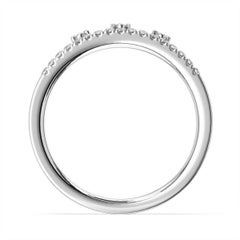 Platinum Ales Diamond Ring '1/6 Ct. Tw'