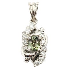 Platinum Alexandrite Pendant With Diamonds GIA Cert