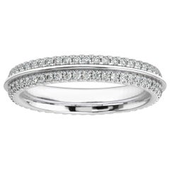 Used Platinum Allier Diamond Eternity Ring '1/2 Ct. Tw'