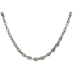 Platinum Anchor Link Chain