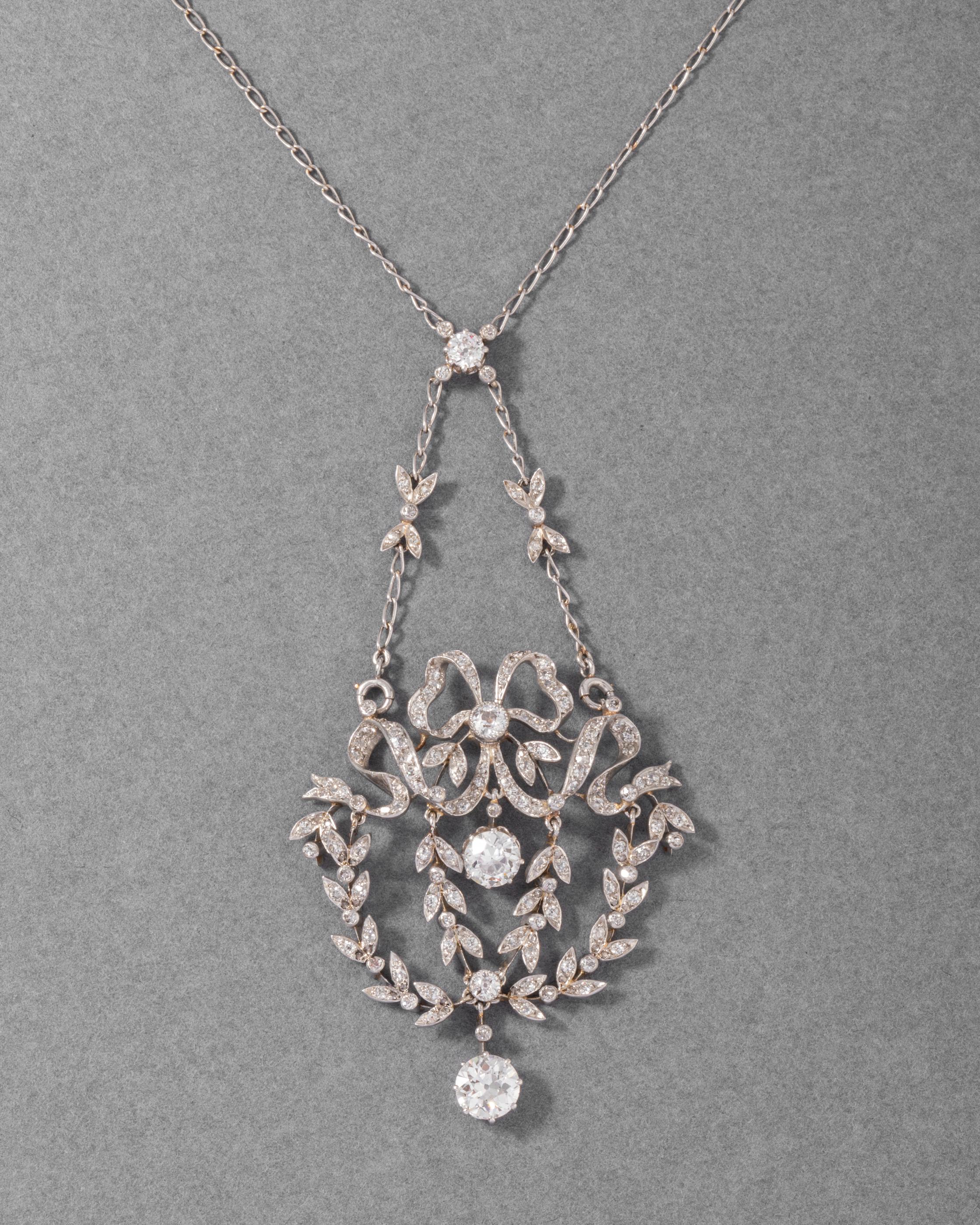 belle epoque diamond necklace
