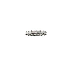 Anello Eternity Band in platino e diamanti baguette misura 6 #22299