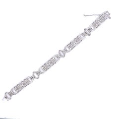Platinum and Diamond Bracelet