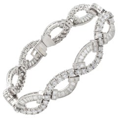 Platinum and Diamond Bracelet