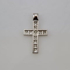 Platinum and Diamond Cross