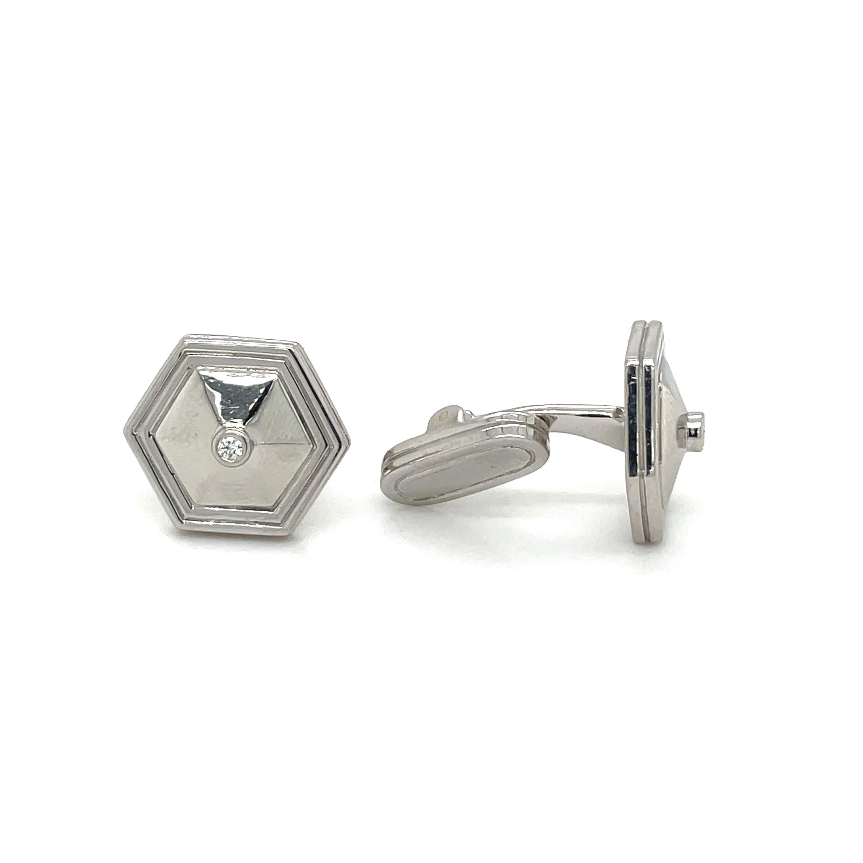 diamond cufflinks surfside