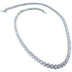 Platinum and Diamond Necklace
