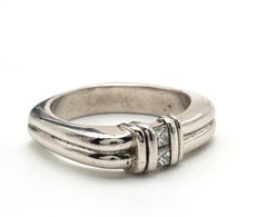 Platinum and Diamond Ring