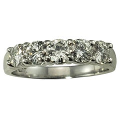 Platinum and Diamond Wedding Band Ring